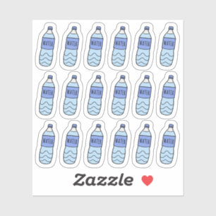 Sticker Rappel de Bouteille d'Eau pour l'Hydratation Suivi