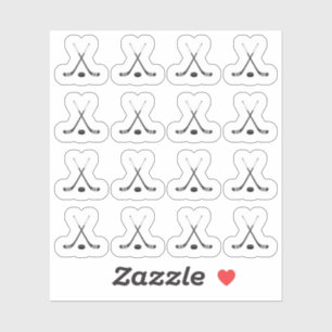 Sticker Rappel de jour de match de hockey sur glace pour p