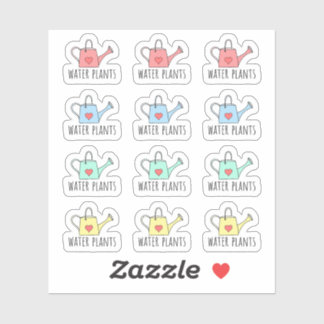 Sticker Rappel pour arroser les plantes, planificateur d'a