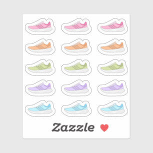 Sticker Rappel quotidien de séance d'entraînement de baske