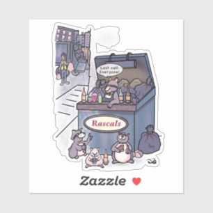 Sticker Rascals sur mesure