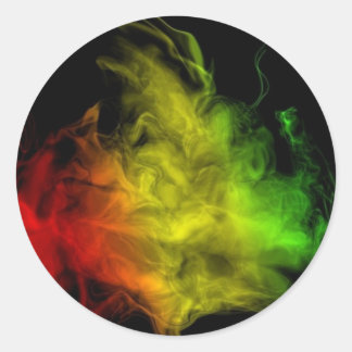 Sticker Rasta Smoke
