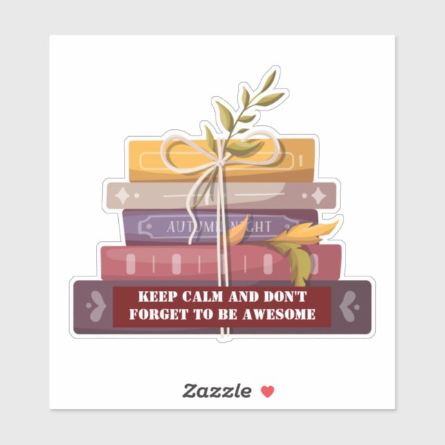 Sticker Reading is my favorite sport  (Feuille)