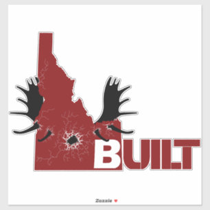 Sticker Recharge de la plaque de vinyle d'orignal