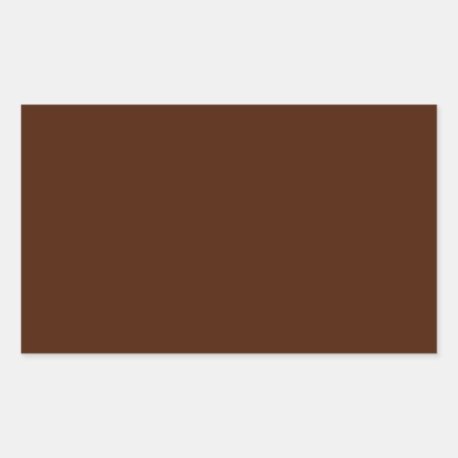Sticker Rectangle Brown (Devant)