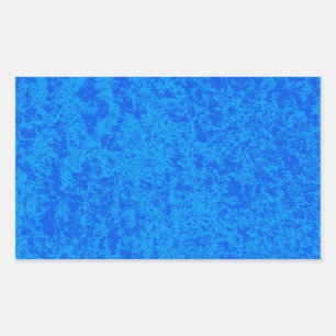 Sticker Rectangle en marbre bleu