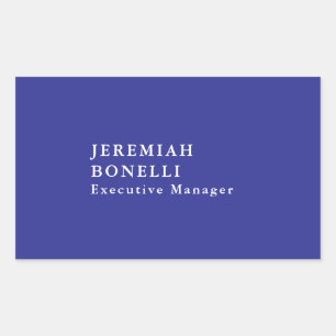 STICKER RECTANGULAIRE