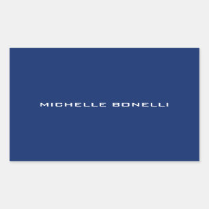 STICKER RECTANGULAIRE