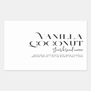 STICKER RECTANGULAIRE 