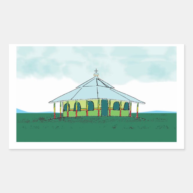 STICKER RECTANGULAIRE የ ኦ ር ቶ ዶ ክ ስ      (Devant)