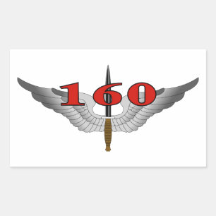 Sticker Rectangulaire 160e Régiment d'aviation des opérations spéciales