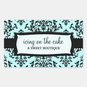 Sticker Rectangulaire 311 Glacer sur le gâteau Quelque chose de bleu