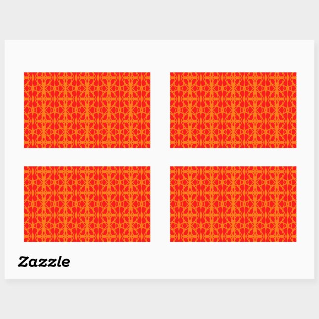STICKER RECTANGULAIRE 6 (Feuille)