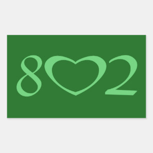 STICKER RECTANGULAIRE 802