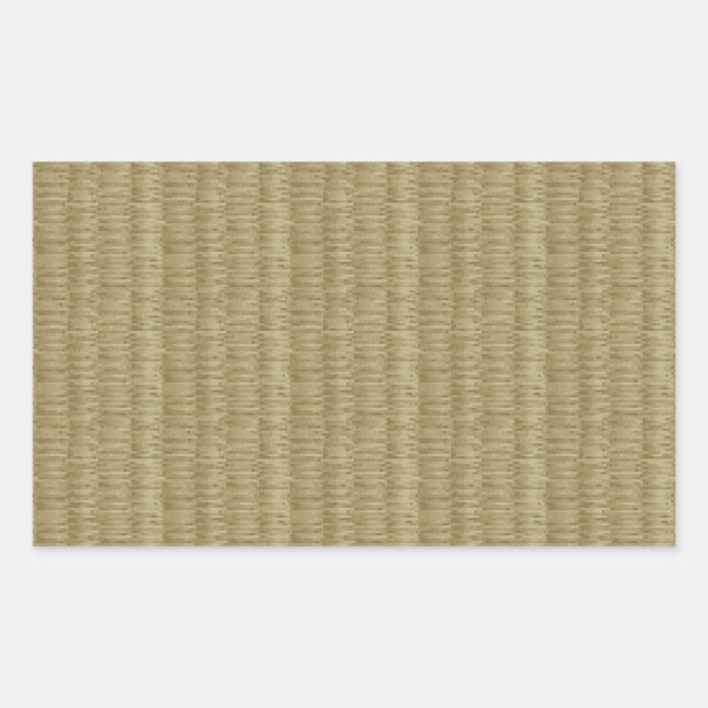 Sticker Rectangulaire 8 bits Pixel Tatami Mat 畳 (Devant)