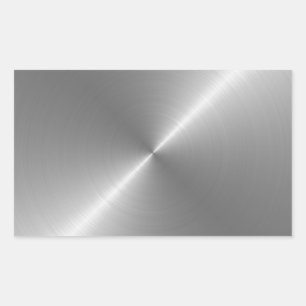 Sticker Rectangulaire Acier