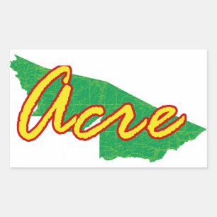 Sticker Rectangulaire Acre