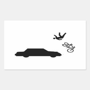 Sticker Rectangulaire Acte éclair