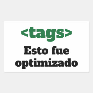 Sticker Rectangulaire Adesivo optimizado