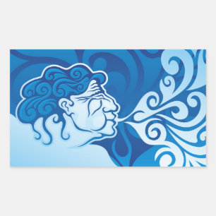 Sticker Rectangulaire Aeolus