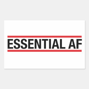 Sticker Rectangulaire AF essentielle