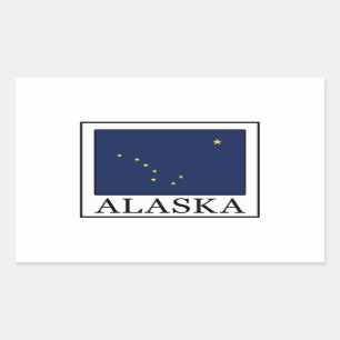 Sticker Rectangulaire Alaska
