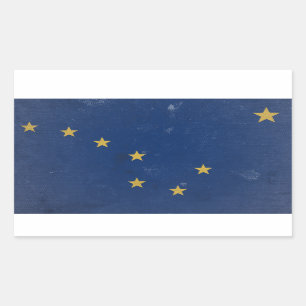 Sticker Rectangulaire Alaska
