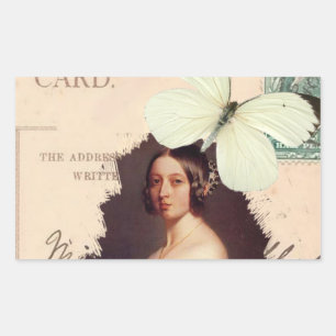 Sticker Rectangulaire Alexandrina Victoria