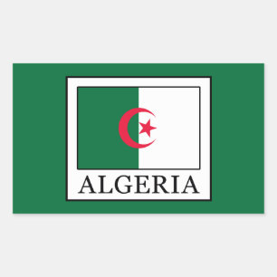 Sticker Rectangulaire Algérie
