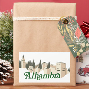 Sticker Rectangulaire Alhambra