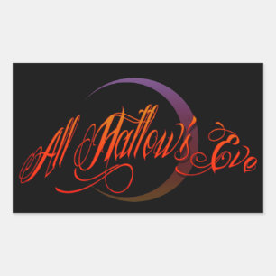 Sticker Rectangulaire All Hallow's Eve