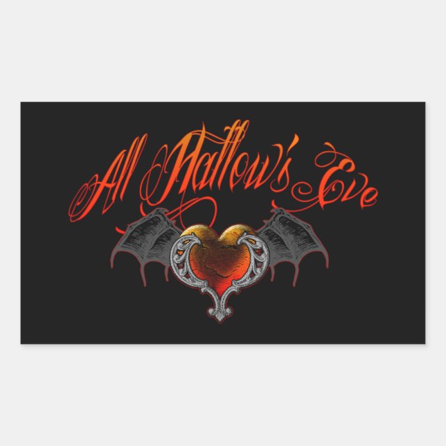 Sticker Rectangulaire All Hallow's Eve (Devant)