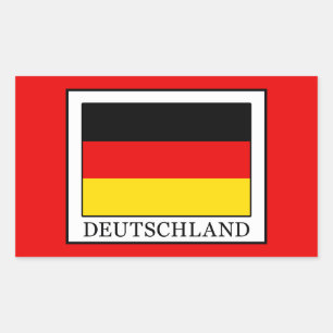 Sticker Rectangulaire Allemagne