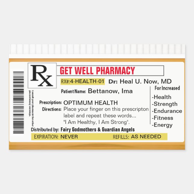 Sticker Rectangulaire Allez-y bientôt (Devant)