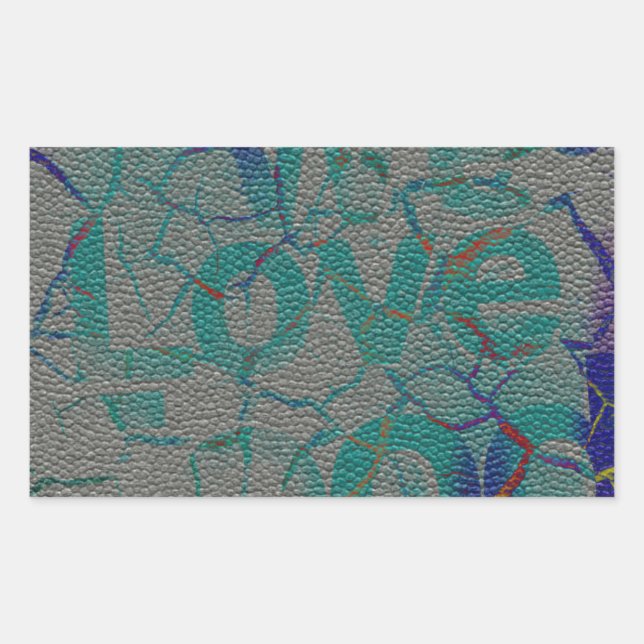 Sticker Rectangulaire Amour (Devant)