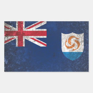 Sticker Rectangulaire Anguilla