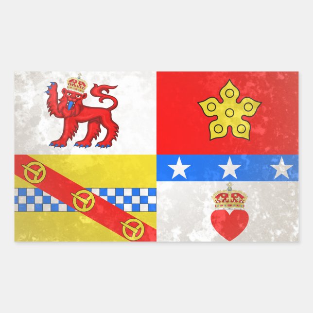 Sticker Rectangulaire Angus (Devant)