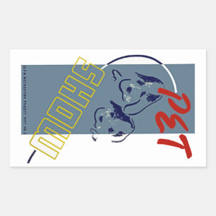 Sticker Rectangulaire Animaux