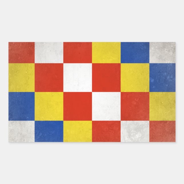 Sticker Rectangulaire Anvers (Devant)