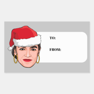 Sticker Rectangulaire AOC Noël
