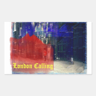 Sticker Rectangulaire Appel de Londres