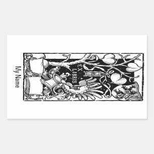 Sticker Rectangulaire Arbre bouclier