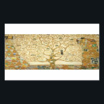 Sticker Rectangulaire Arbre de vie de Gustav Klimt<br><div class="desc">Belle peinture "Arbre de Vie" de Gustav Klimt,  1909.</div>