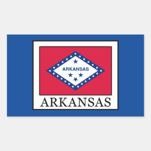 Sticker Rectangulaire Arkansas