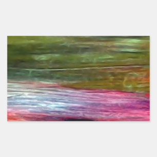 Sticker Rectangulaire Art accidentel