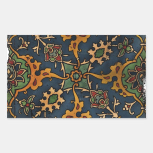 Sticker Rectangulaire Art Nouveau l'Art arabe