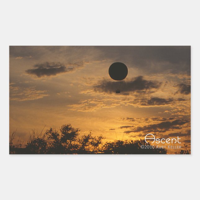 Sticker Rectangulaire Ascent (Devant)