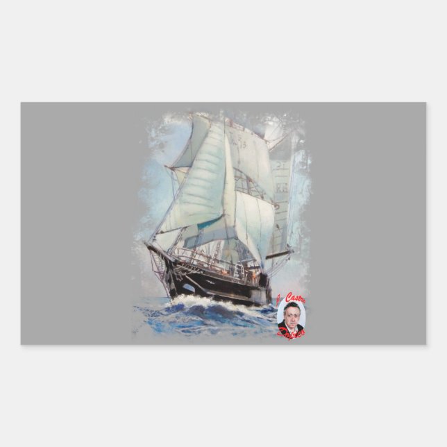Sticker Rectangulaire Asgard II (Devant)