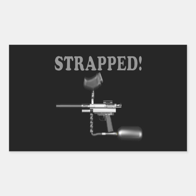 Sticker Rectangulaire Attaché (Devant)