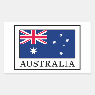 Sticker Rectangulaire Australie